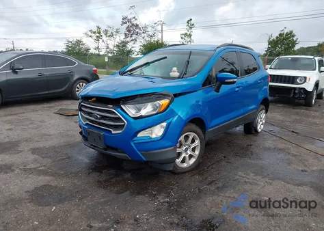 2020 Ford Ecosport Se from USA, damaged, VIN MAJ6S3GL4LC364095